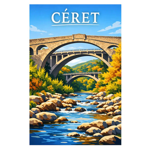 Affiche - Céret