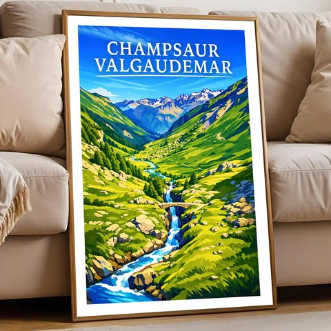 Affiche - Champsaur-Valgaudemar