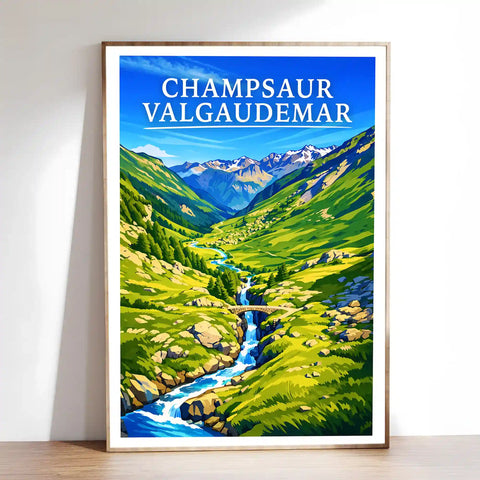 Affiche - Champsaur-Valgaudemar