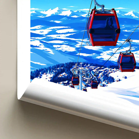 Affiche - Chamrousse