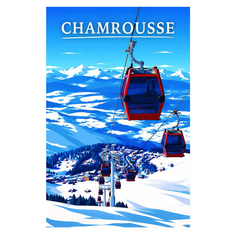 Affiche - Chamrousse