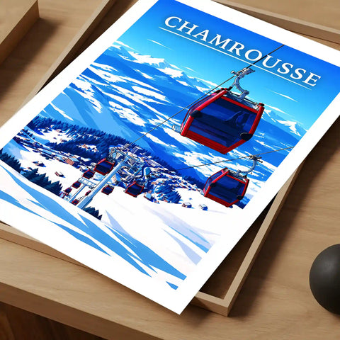 Affiche - Chamrousse