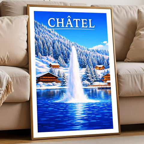 Affiche - Châtel