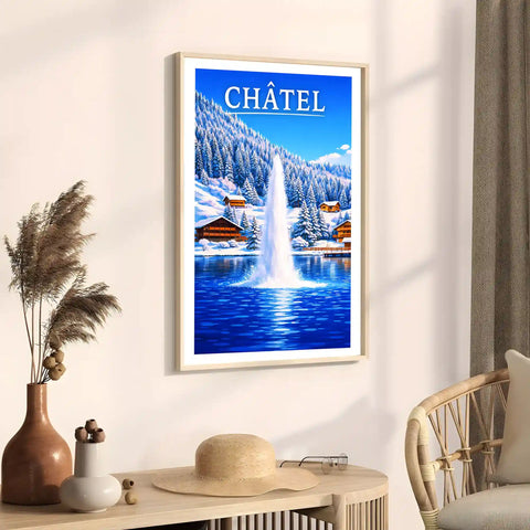 Affiche - Châtel