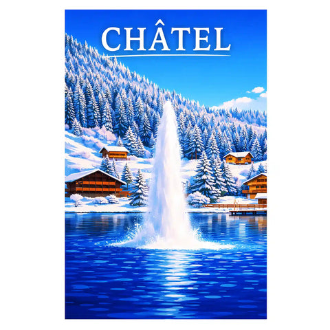 Affiche - Châtel