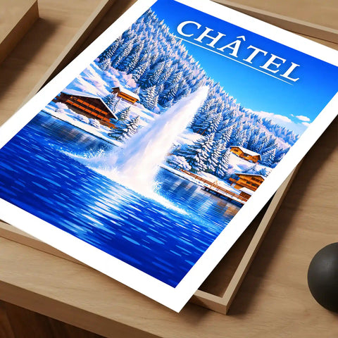 Affiche - Châtel