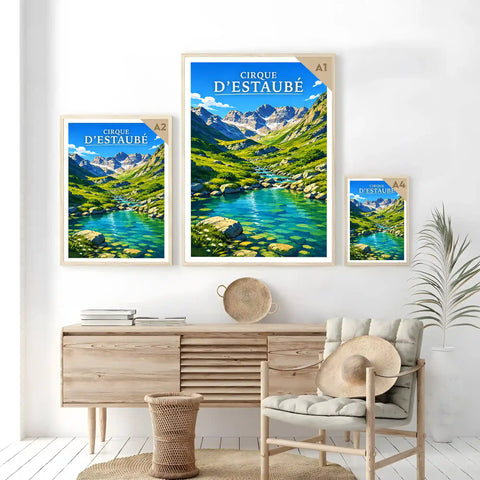Affiche - Cirque d'Estaubé