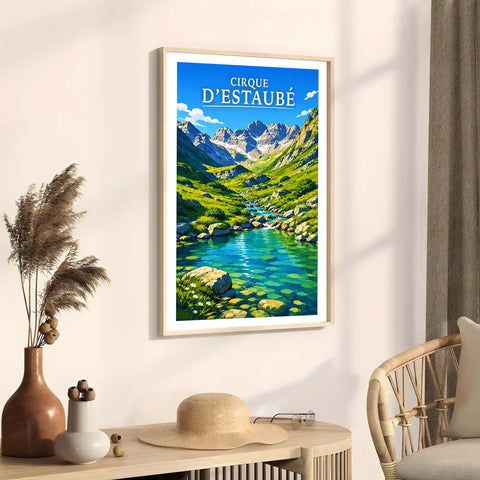 Affiche - Cirque d'Estaubé