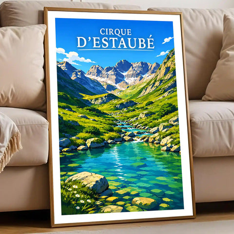 Affiche - Cirque d'Estaubé