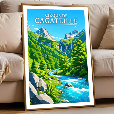 Affiche - Cirque de Cagateille