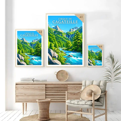 Affiche - Cirque de Cagateille