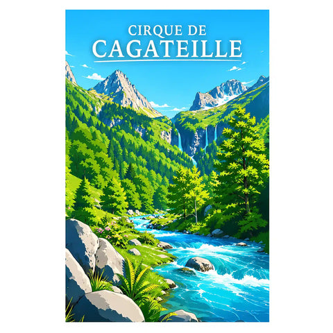 Affiche - Cirque de Cagateille