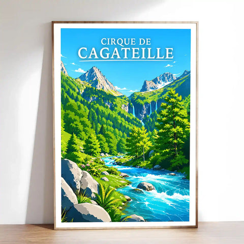 Affiche - Cirque de Cagateille