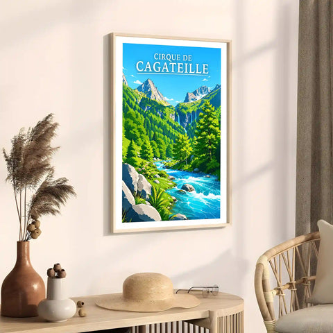 Affiche - Cirque de Cagateille