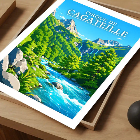 Affiche - Cirque de Cagateille