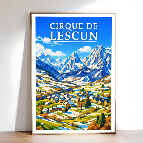 Affiche - Cirque de Lescun