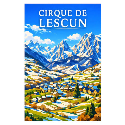 Affiche - Cirque de Lescun