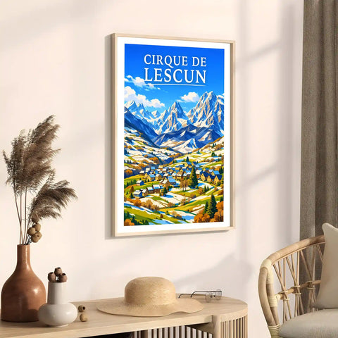 Affiche - Cirque de Lescun