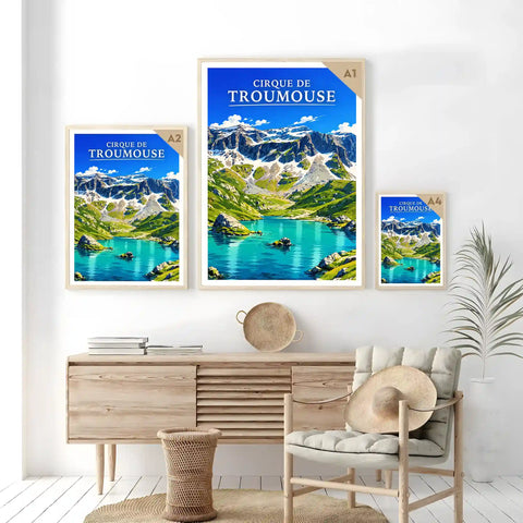 Affiche - Cirque de Troumouse