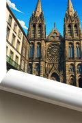 Affiche - Clermont-Ferrand - Cathédrale Notre-Dame-de-l'Assomption - affiche clermont-ferrand