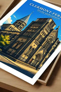 Affiche - Clermont-Ferrand - Église Saint-Joseph - affiche clermont-ferrand