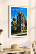Affiche - Clermont-Ferrand - Église Saint-Joseph - affiche clermont-ferrand