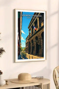 Affiche - Clermont-Ferrand - Hôtel de Ville - affiche clermont-ferrand
