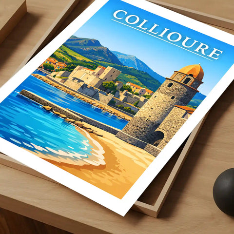 Affiche - Collioure