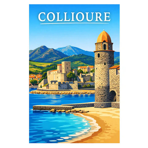 Affiche - Collioure