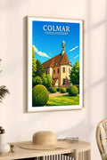 Affiche - Colmar - Chapelle Saint-Pierre - affiche colmar