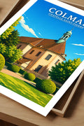 Affiche - Colmar - Chapelle Saint-Pierre - affiche colmar