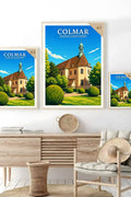 Affiche - Colmar - Chapelle Saint-Pierre - affiche colmar