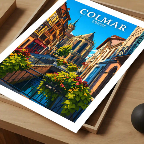 Affiche - Colmar - Kolmer - affiche colmar