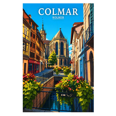 Affiche - Colmar - Kolmer - affiche colmar