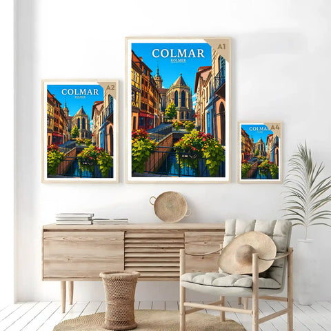 Affiche - Colmar - Kolmer - affiche colmar