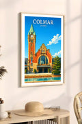 Affiche - Colmar - La Gare - affiche colmar