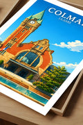 Affiche - Colmar - La Gare - affiche colmar