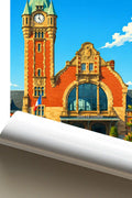Affiche - Colmar - La Gare - affiche colmar