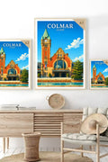 Affiche - Colmar - La Gare - affiche colmar
