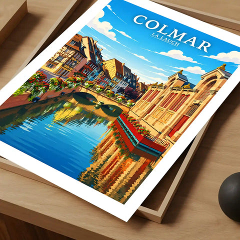 Affiche - Colmar - La Lauch - affiche colmar