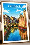Affiche - Colmar - La Lauch - affiche colmar