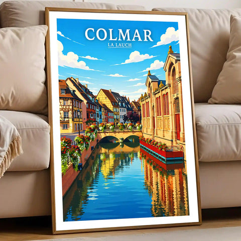 Affiche - Colmar - La Lauch - affiche colmar