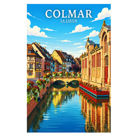 Affiche - Colmar - La Lauch - affiche colmar
