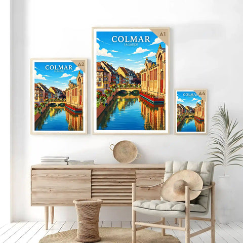 Affiche - Colmar - La Lauch - affiche colmar