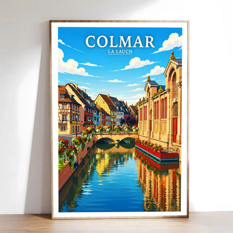 Affiche - Colmar - La Lauch - affiche colmar