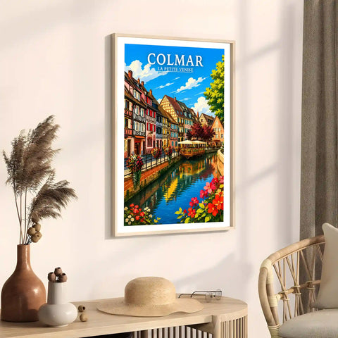 Affiche - Colmar - La petite Venise - affiche colmar