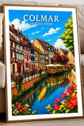 Affiche - Colmar - La petite Venise - affiche colmar