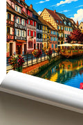 Affiche - Colmar - La petite Venise - affiche colmar
