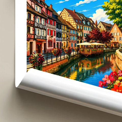 Affiche - Colmar - La petite Venise - affiche colmar