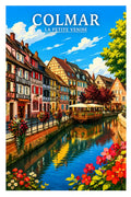 Affiche - Colmar - La petite Venise - affiche colmar